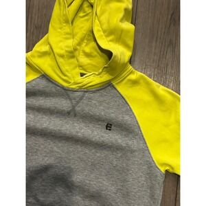 Etnies Classic Icon Hoodie P/O Fleece 4330000654 Hoodie Yellow Gray Youth Large